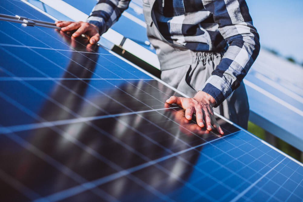 Solar Panel Installation in the Bridgwater